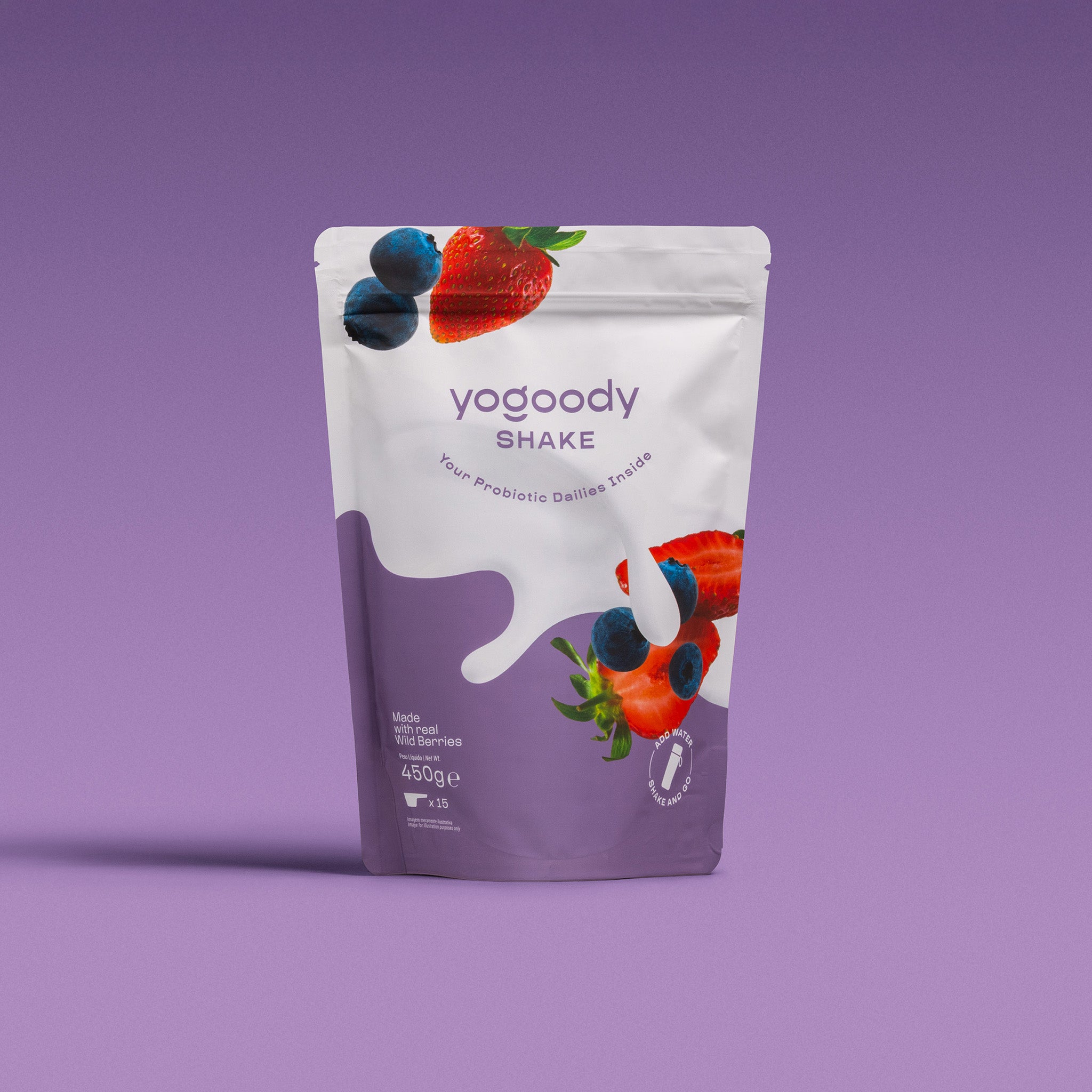 YOGOODY Shake Wild Berries - Family Pack