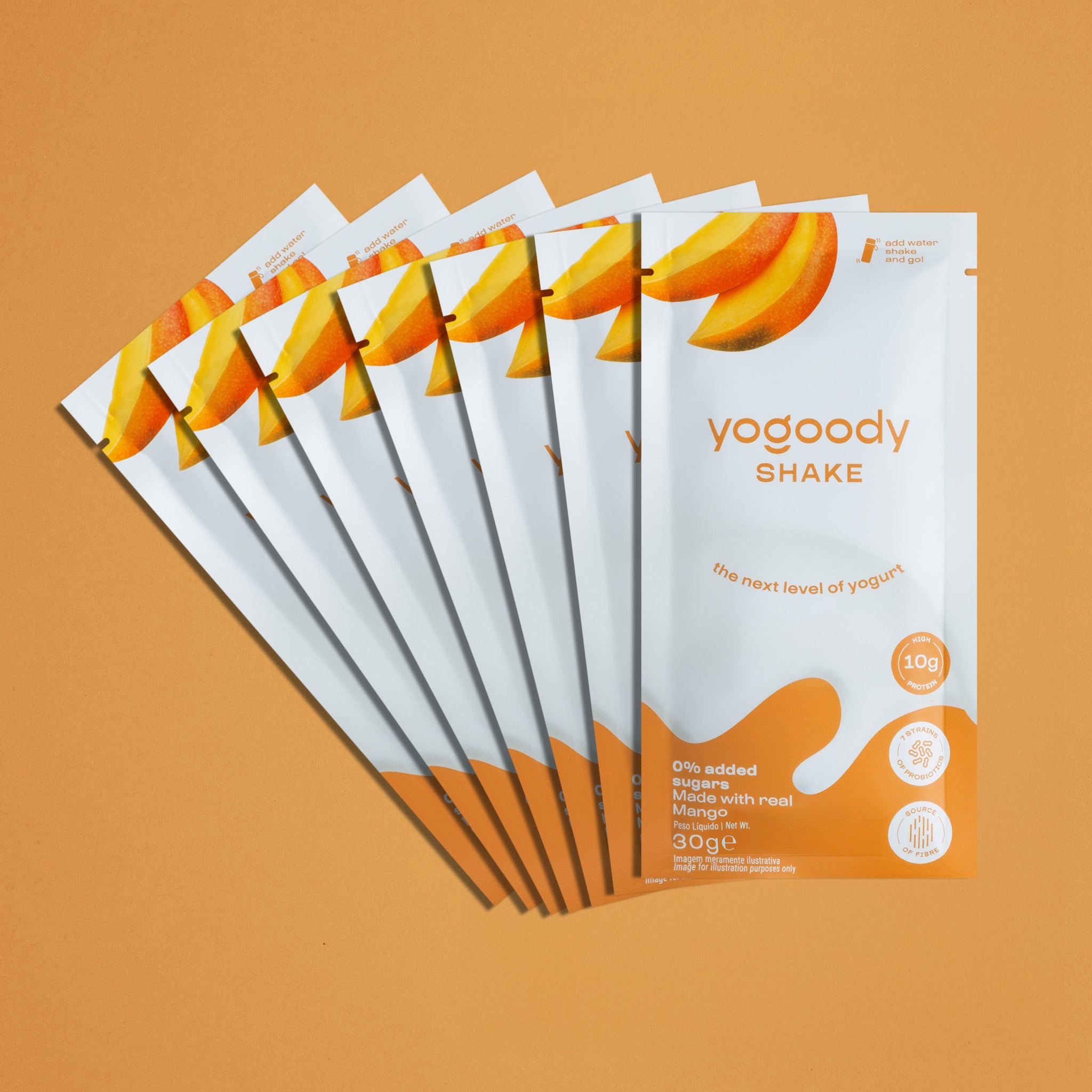 YOGOODY Shake Weekly Pack of 7 - Mango Flavour