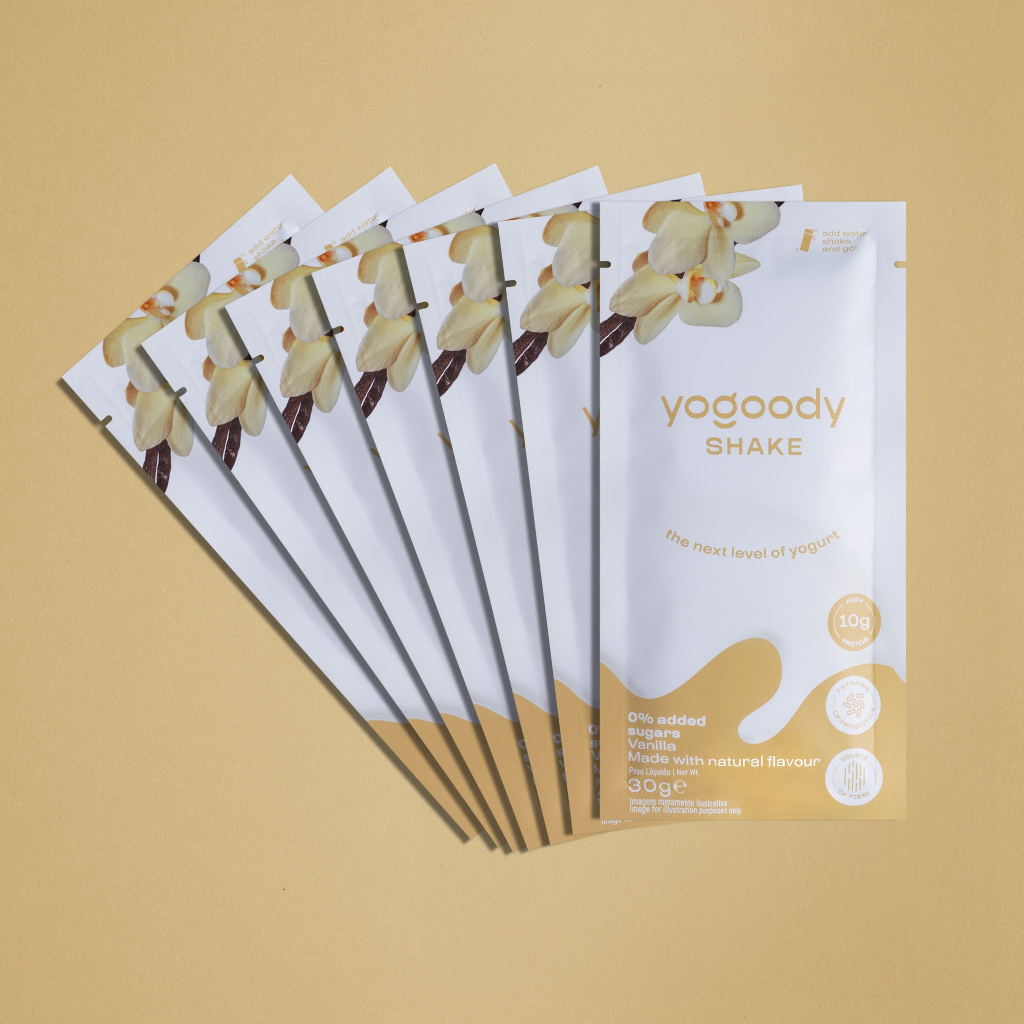 YOGOODY Shake Weekly Pack of 7 - Vanilla Flavour