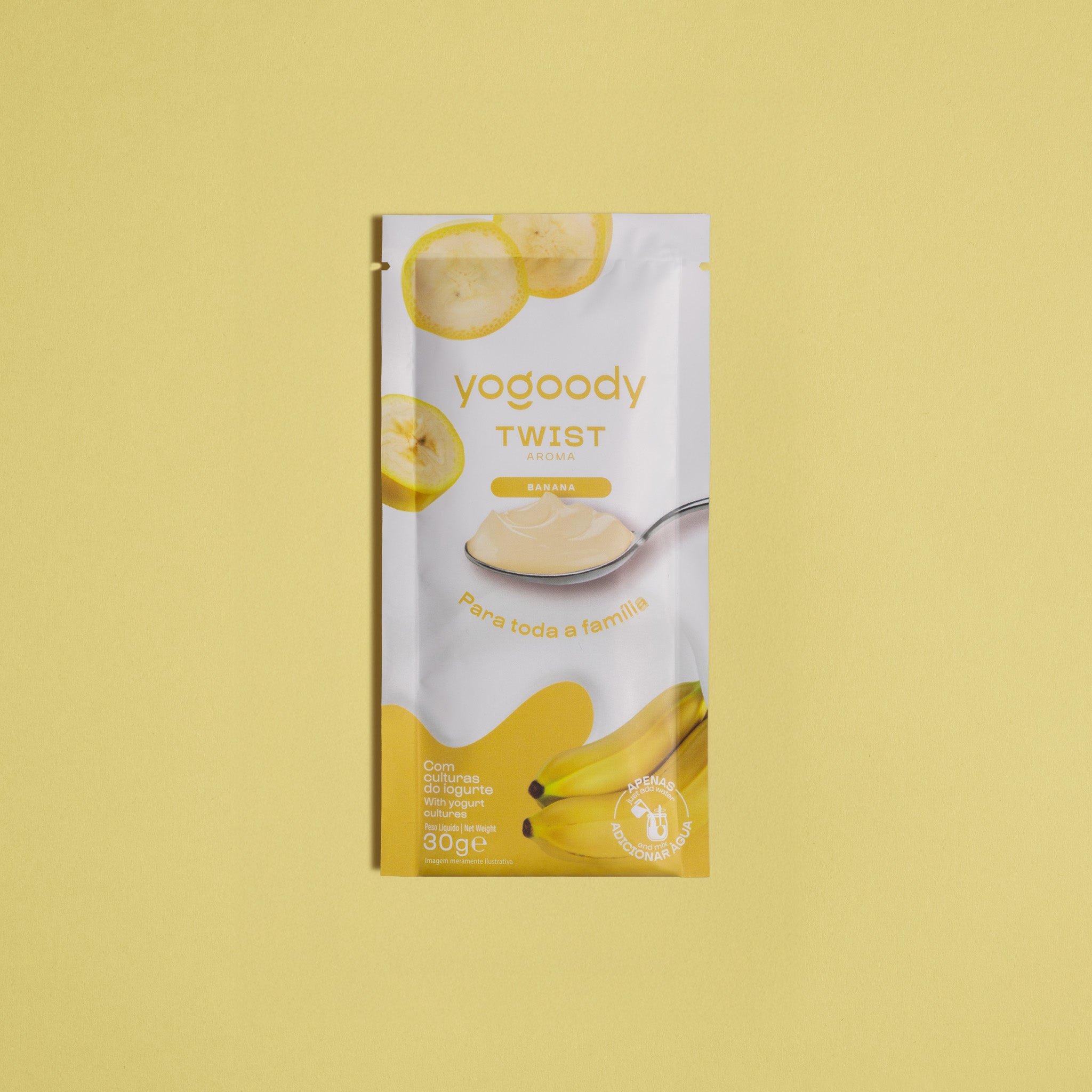 YOGOODY Twist Weekly Pack of 7 - Banana Flavour