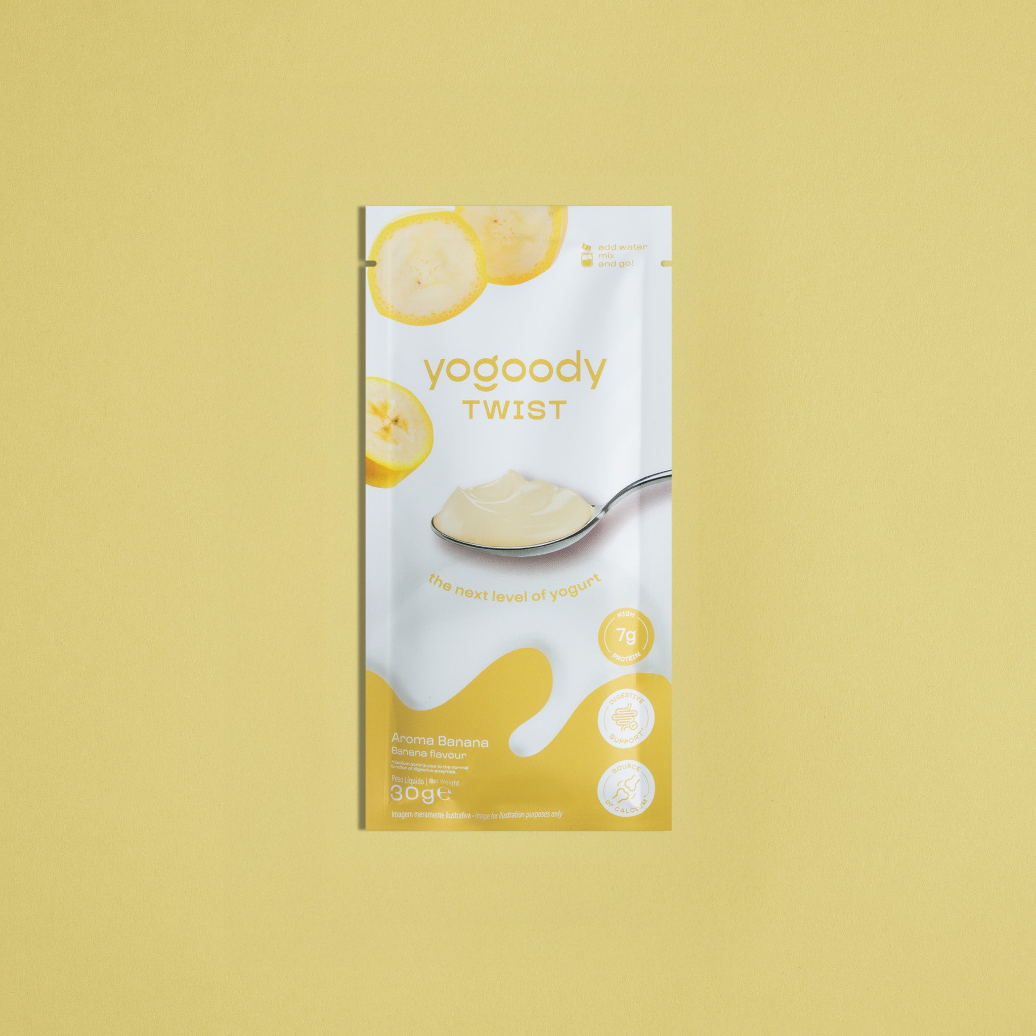 YOGOODY Twist Weekly Pack of 7 - Banana Flavour