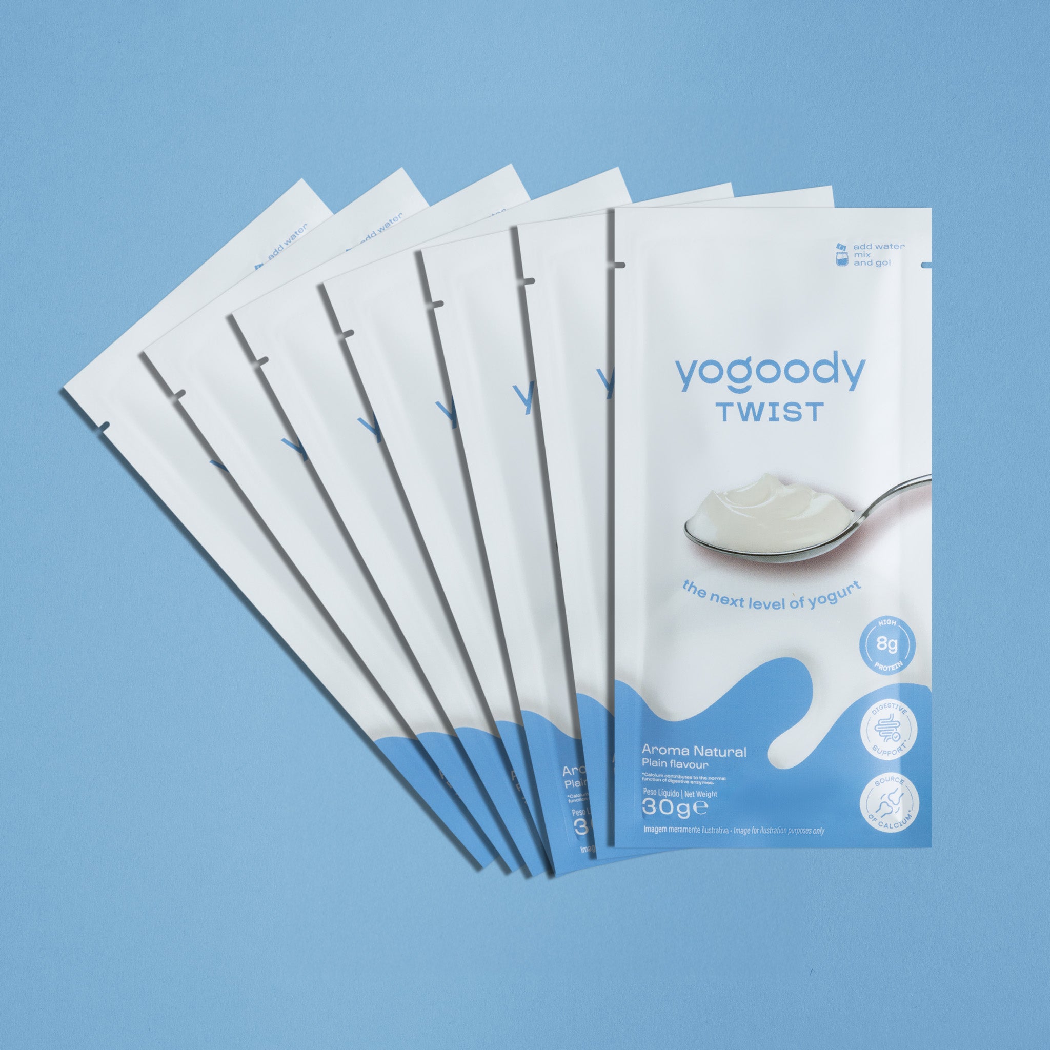 YOGOODY Twist Weekly Pack of 7 - Natural Flavour