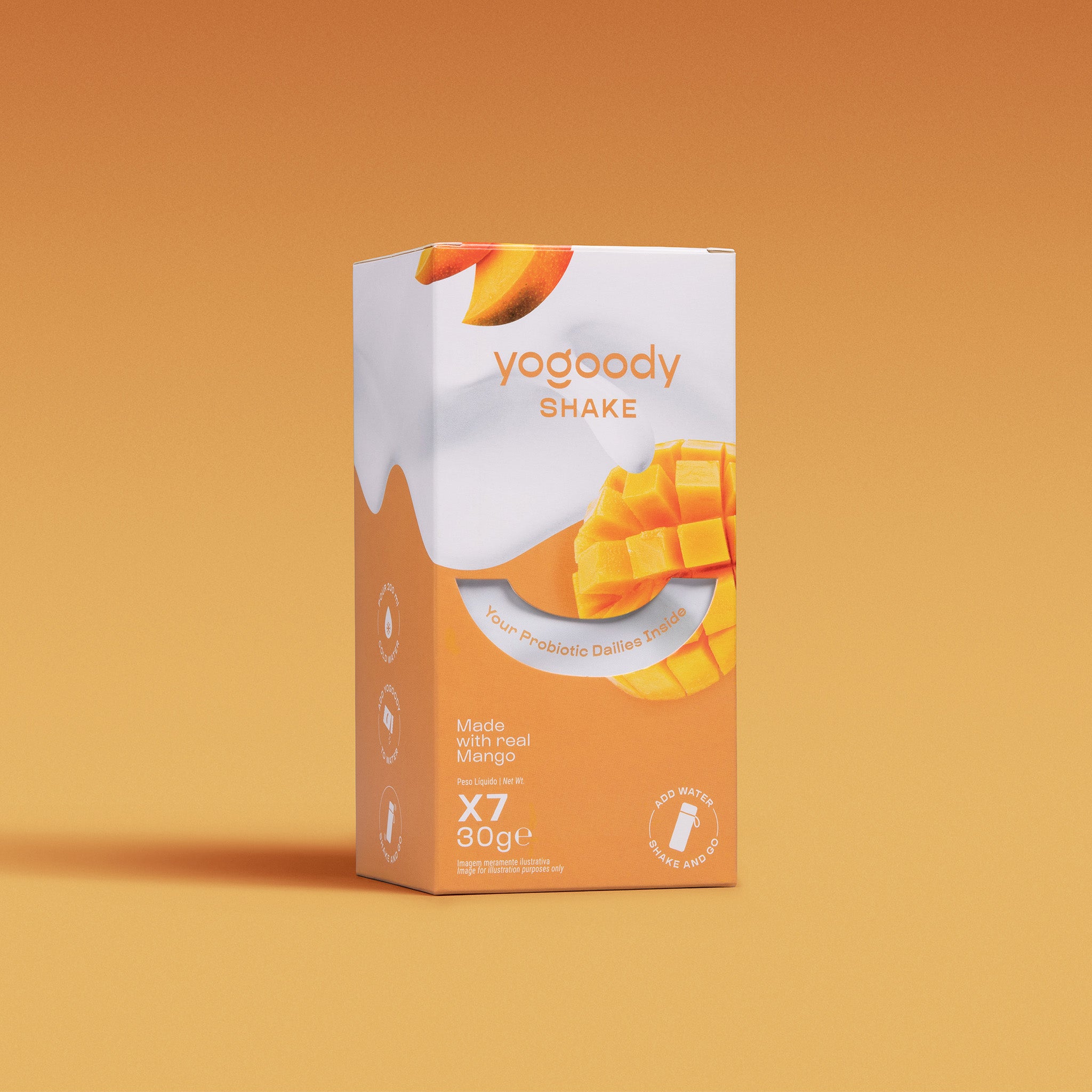 YOGOODY Shake Weekly Pack of 7 - Mango Flavour