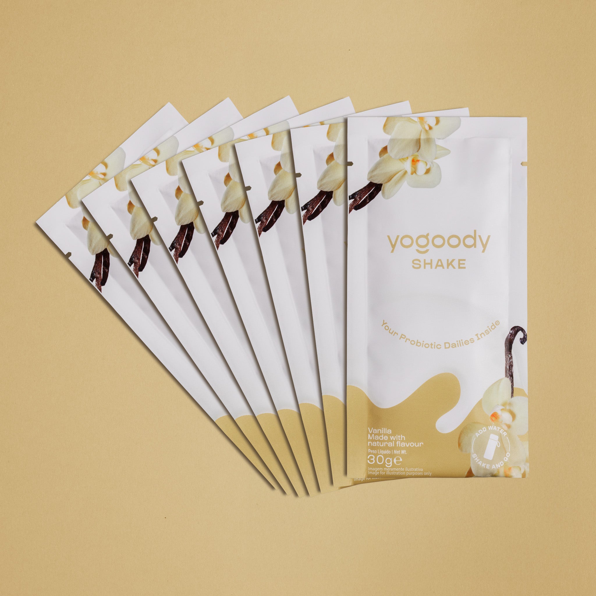 YOGOODY Shake Weekly Pack of 7 - Vanilla Flavour