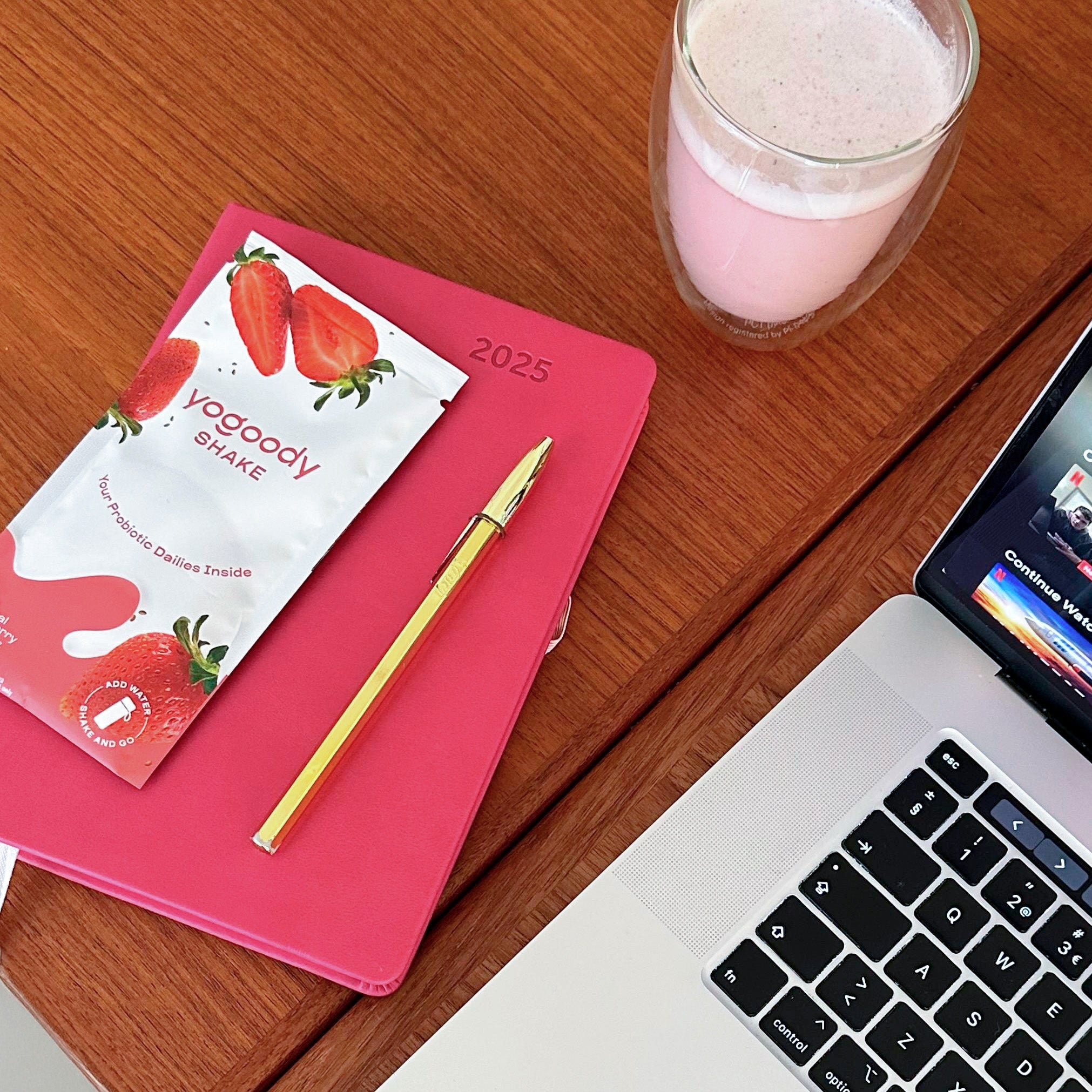 YOGOODY Shake Weekly Pack of 7 - Strawberry Flavour