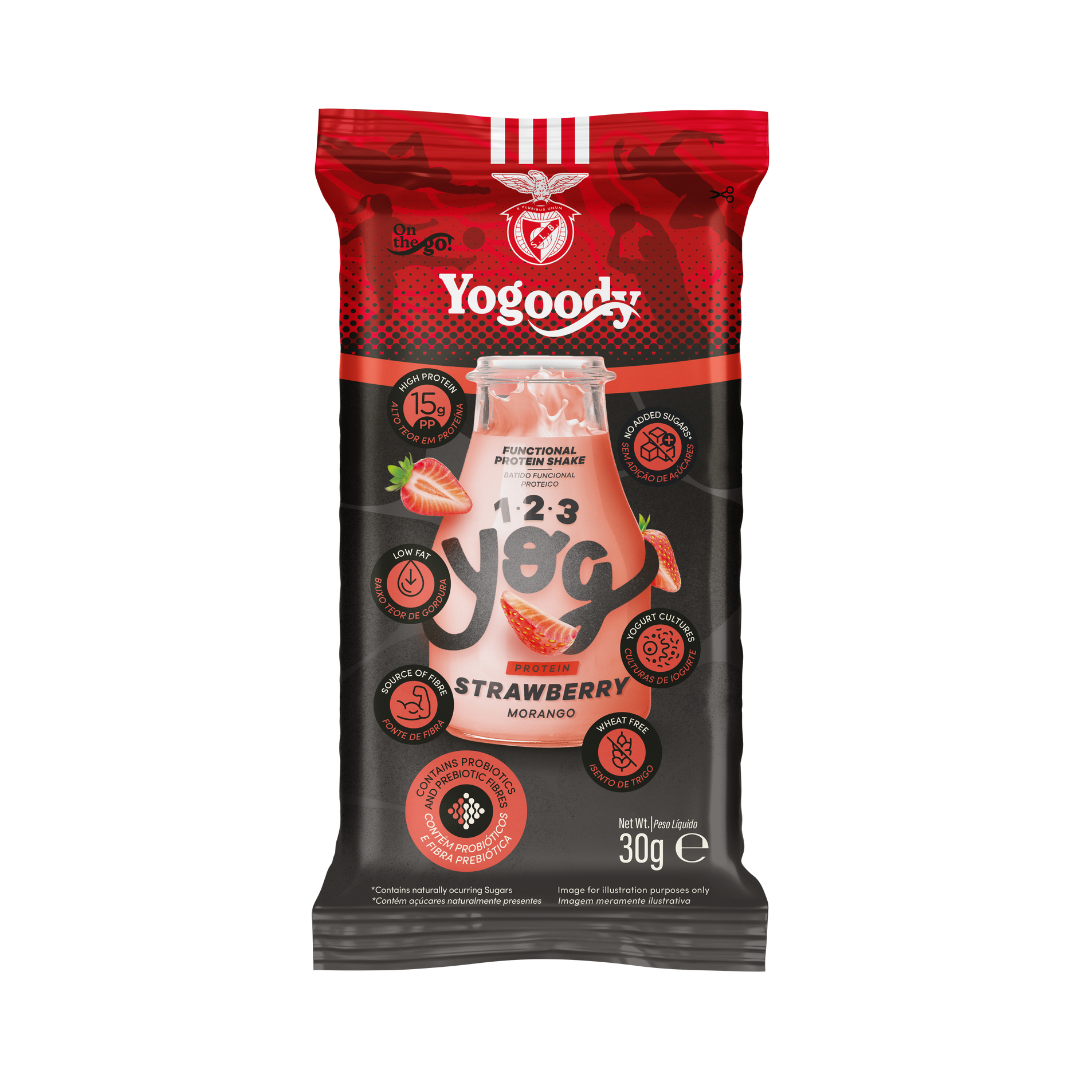 1.2.3. YOG SLB Protein Strawberry Flavoured Shake - 7 x 30g sachets