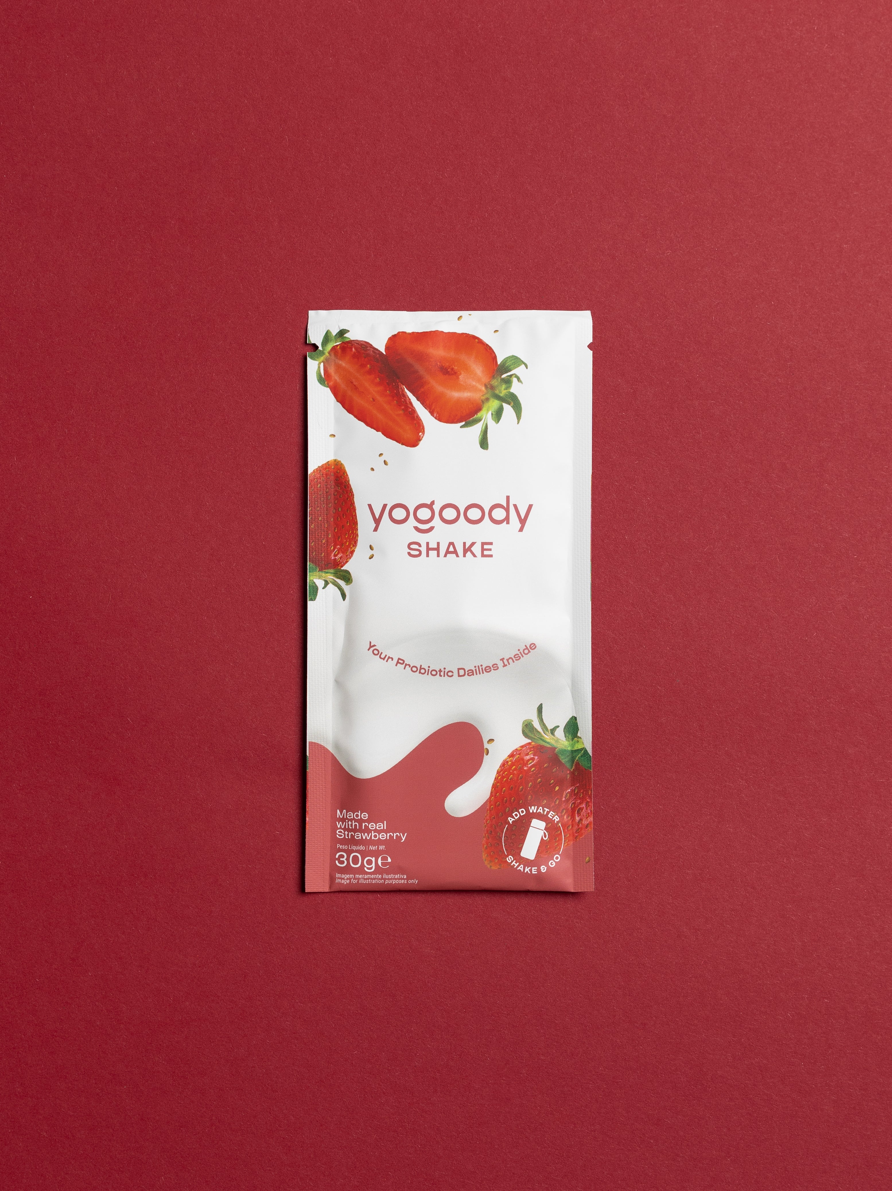 Yogoody Shake Weekly Pack of 7 - Strawberry Flavour