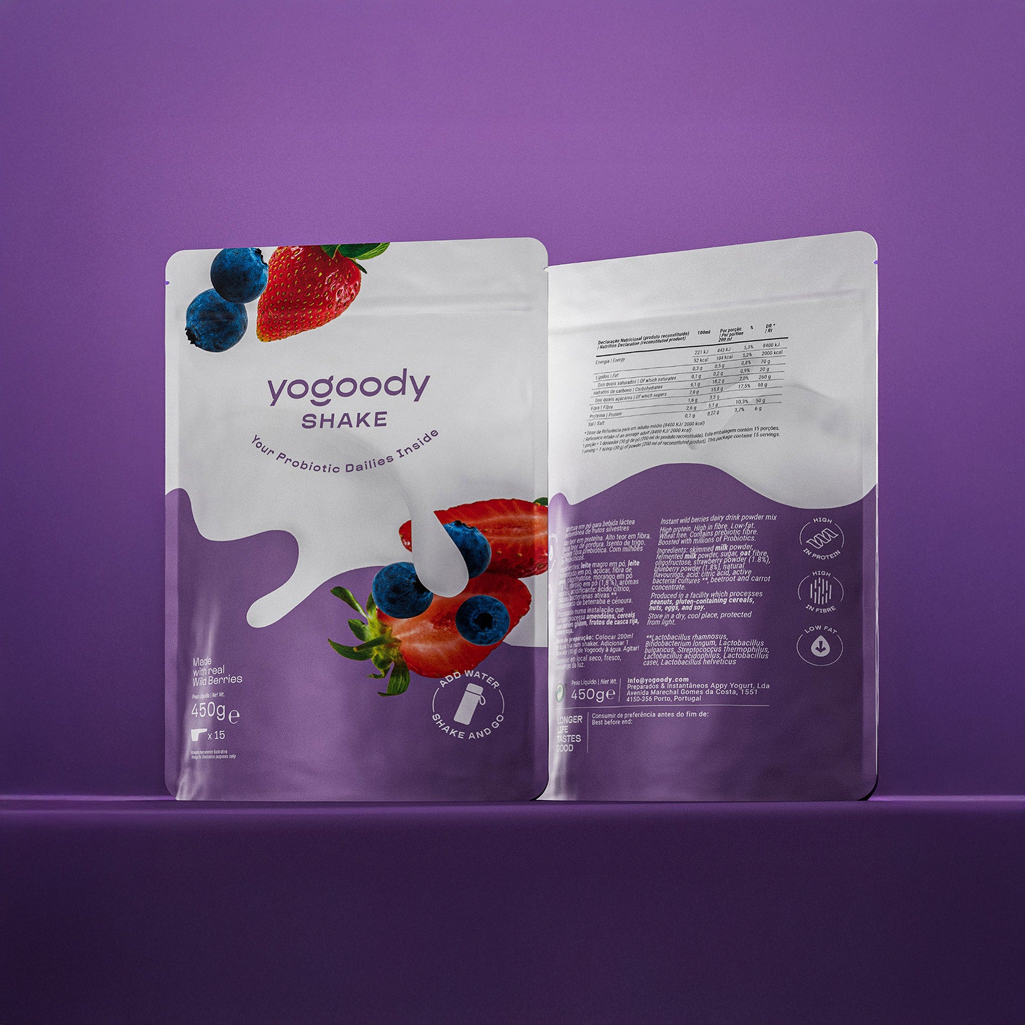 Yogoody Shake Wild Berries - Family Pack