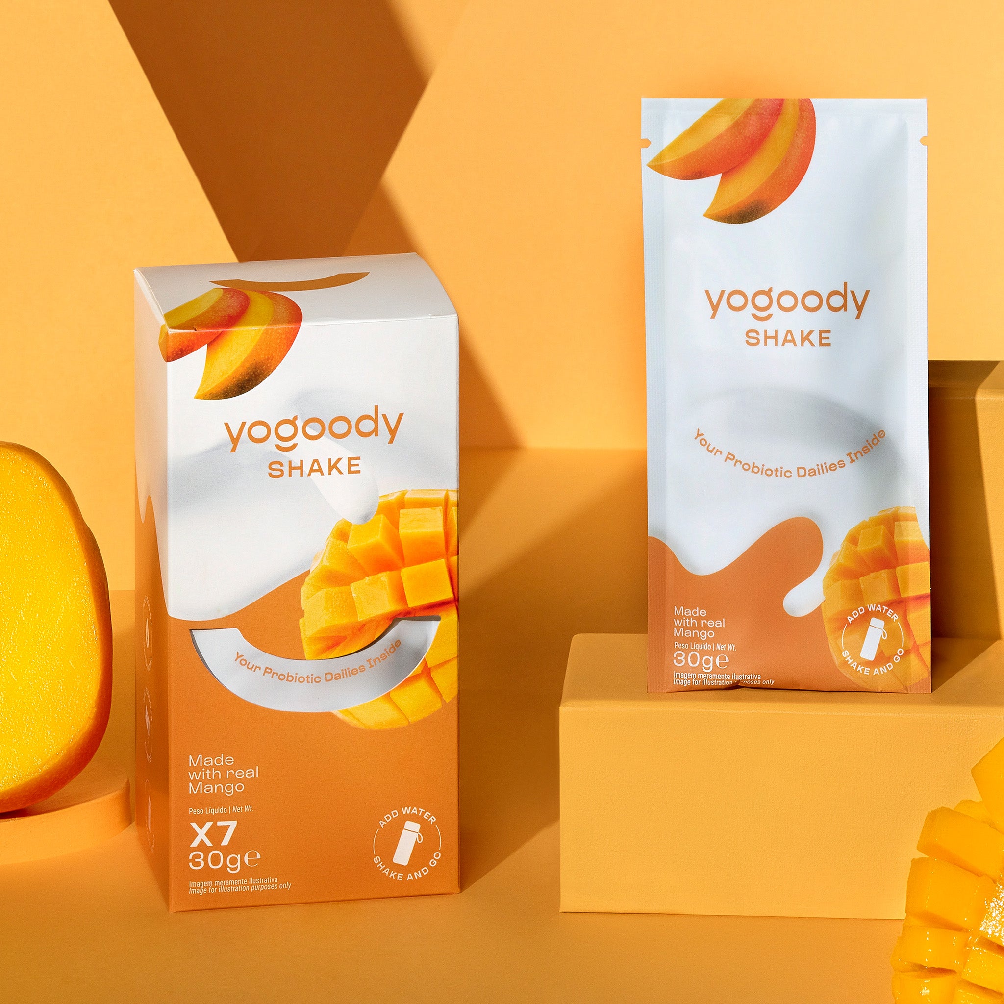 Yogoody Shake Weekly Pack of 7 - Mango Flavour